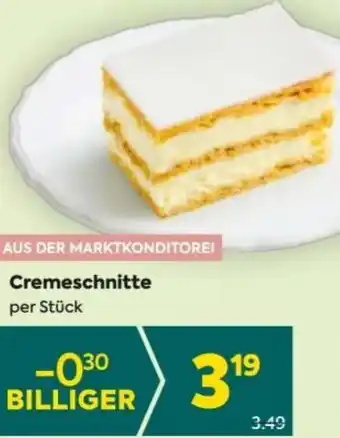 Billa Cremeschnitte Angebot