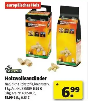 Hagebau Holzwolleanzünder Angebot