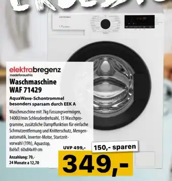 Cosmos Waschmaschine waf 71429 Angebot