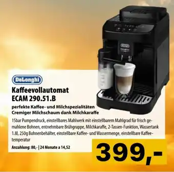 Cosmos Kaffeevollautomat ecam 290.51.b Angebot