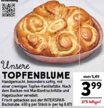Interspar Topfenblume Angebot