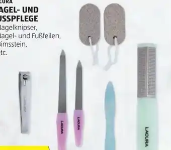 Hofer Lacura Nagel-Fusspflege-Sortiment Angebot