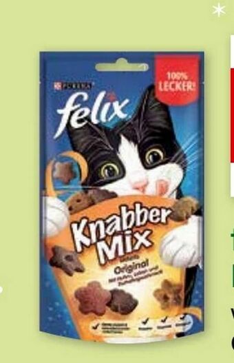 Fressnapf Felix Knabber Mix Katzensnacks Angebot