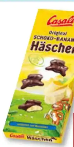 Unimarkt Casali Schoko-Bananen Häschen Angebot