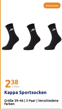Action Kappa sportsocken Angebot