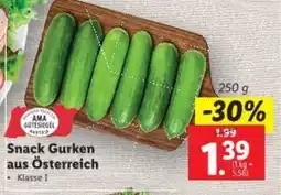 Lidl Snack Gurken aus Österreich Angebot