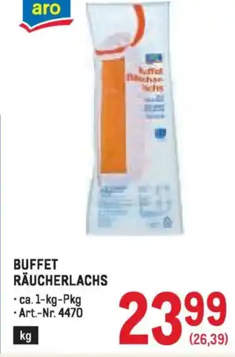 Metro Buffet räucherlachs Angebot