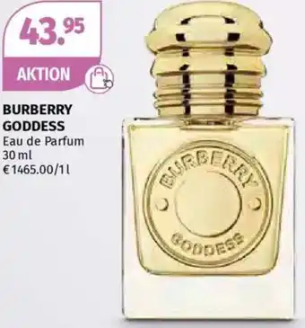 Müller Burberry goddess Angebot