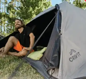 Lidl Crivit Verdunkeltes Campingzelt Angebot