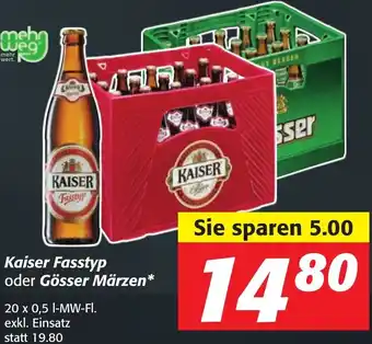 Strasser Markt Kaiser Fasstyp Oder Gösser Märzen Angebot