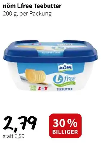 Der Grissemann nöm l.free Teebutter Angebot