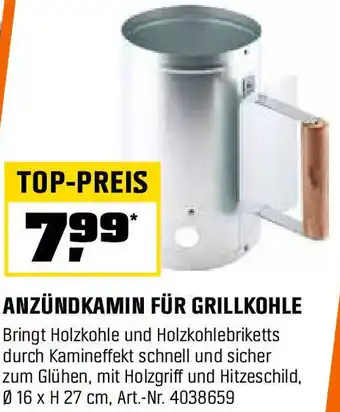 OBI Anzündkamin Angebot