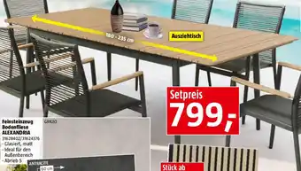 Bauhaus Garten-Ausziehtisch Angebot