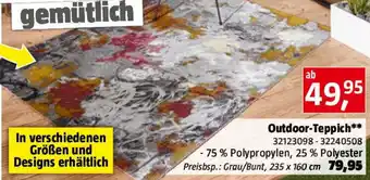 Bauhaus Outdoor-Teppich Angebot