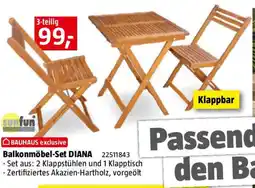 Bauhaus Balkonmöbel-Set DIANA Angebot