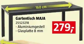 Bauhaus Gartentisch MAJA Angebot