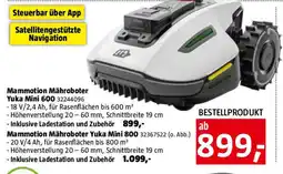 Bauhaus Mammotion Mähroboter Yuka Mini 800 Angebot
