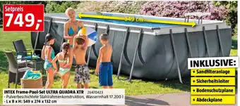 Bauhaus Frame-pool-set ultra quadra xtr Angebot