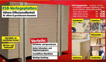 Bauhaus ESB-Verlegeplatten Angebot