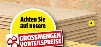 Bauhaus 3-Schicht Naturholzplatte Angebot