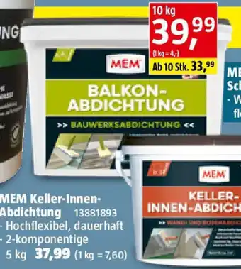 Bauhaus Keller-Innen- Abdichtung Angebot