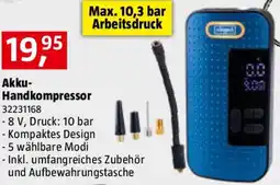 Bauhaus Akku- Handkompressor Angebot