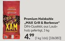 Premium Holzkohle ,,MAX Grill & Barbecue