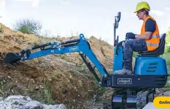 Hofer Scheppach Minibagger EXC815 Angebot