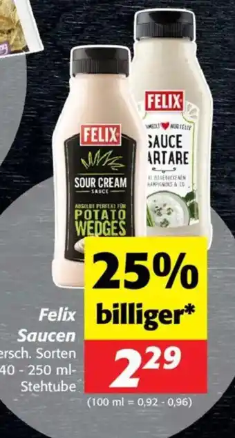 Nah&Frisch Felix saucen Angebot