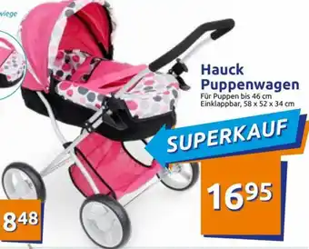 Action Hauck Puppenwagen Angebot