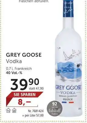Interspar Grey Goose Vodka Angebot