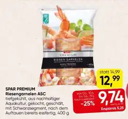 Spar SPAR PREMIUM Riesengarnelen ASC Angebot