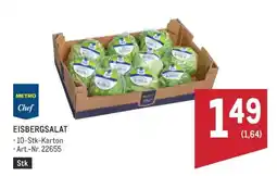 Metro EISBERGSALAT Angebot