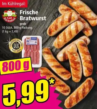 Norma Frische Bratwurst Angebot