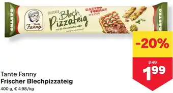 MPreis Frischer Blechpizzateig Angebot