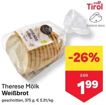 MPreis Weißbrot Angebot