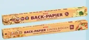 Maximarkt Spar Backpapier Einzelbögen Angebot
