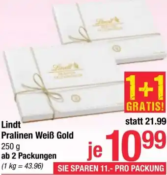 Maximarkt Pralinen Weiß Gold Angebot