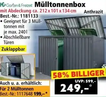 Norma Mülltonnenbox Angebot