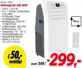 Zgonc Klimagerät mit WIFI Angebot