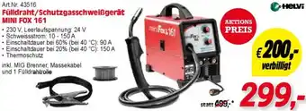 Zgonc Fülldraht/Schutzgasschweißgerät Angebot