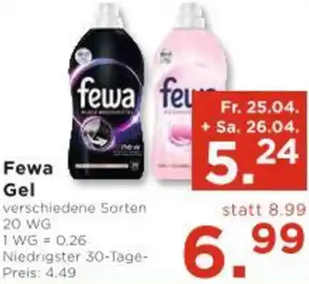 Unimarkt Fewa Gel Angebot
