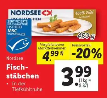 Lidl Nordsee Fischstäbchen Angebot