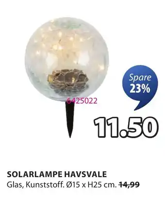 JYSK Solarlampe havsvale Angebot