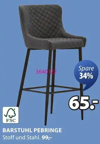 JYSK Barstuhl pebringe Angebot