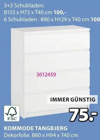 JYSK Kommode tangbjerg Angebot