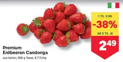 MPreis Premium Erdbeeren Candonga Angebot