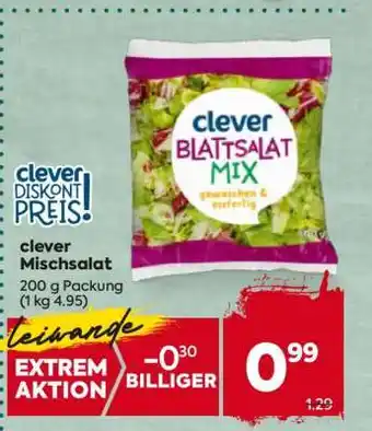 Billa clever Mischsalat Angebot