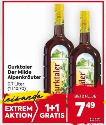Billa Gurktaler Der Milde Alpenkräuter Angebot