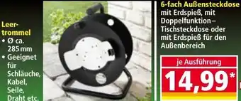 Norma 6-fach Außensteckdose Angebot